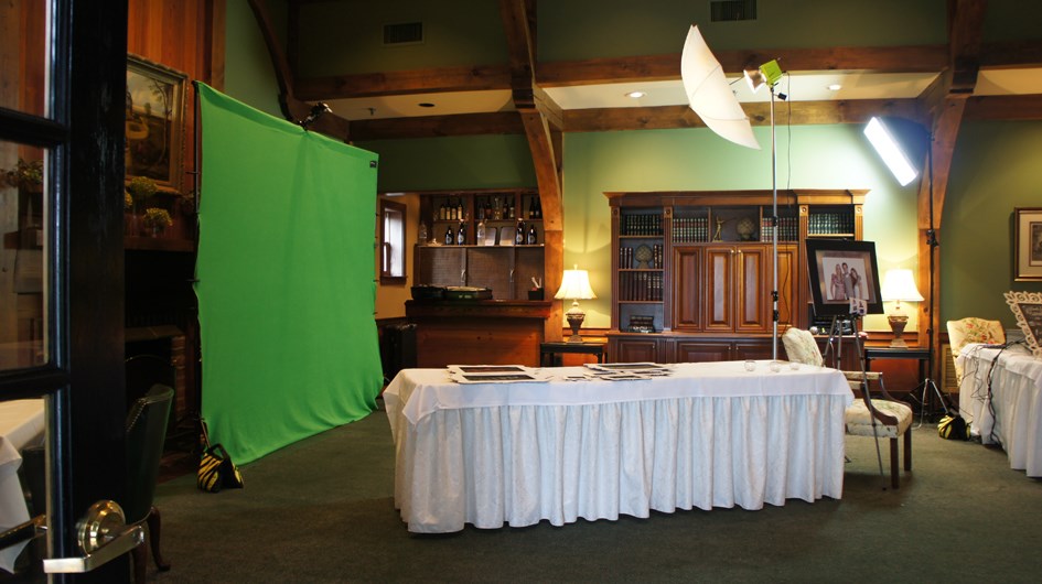 Typical Photo Booth Setup