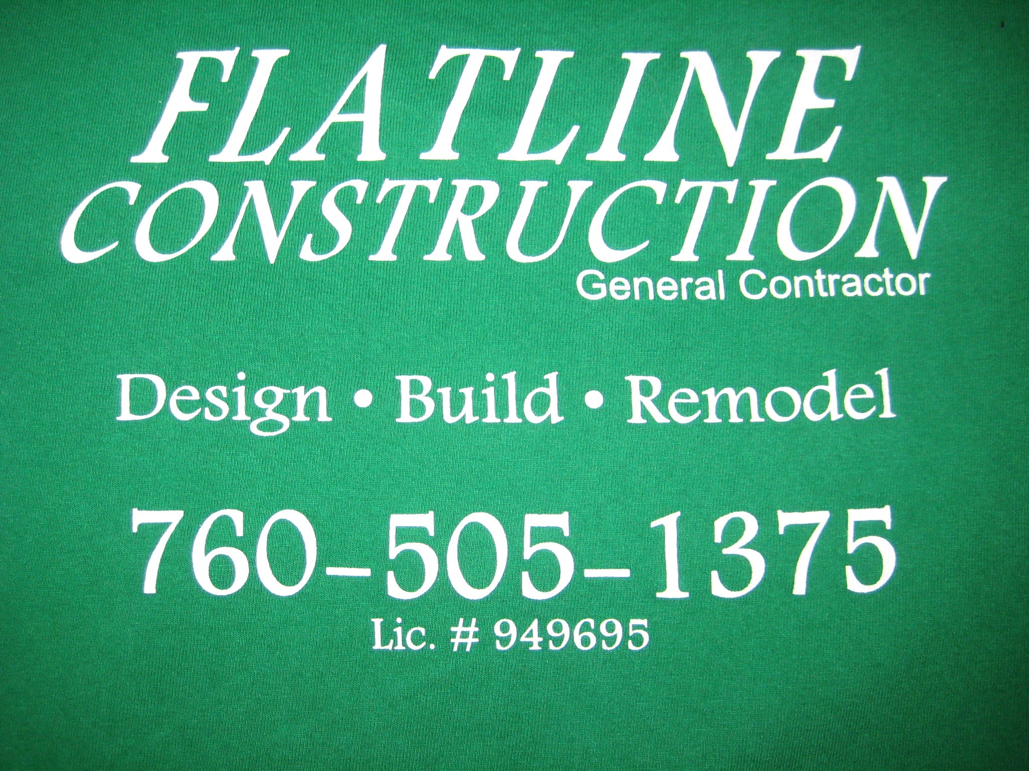 Logo for Flatline Construction