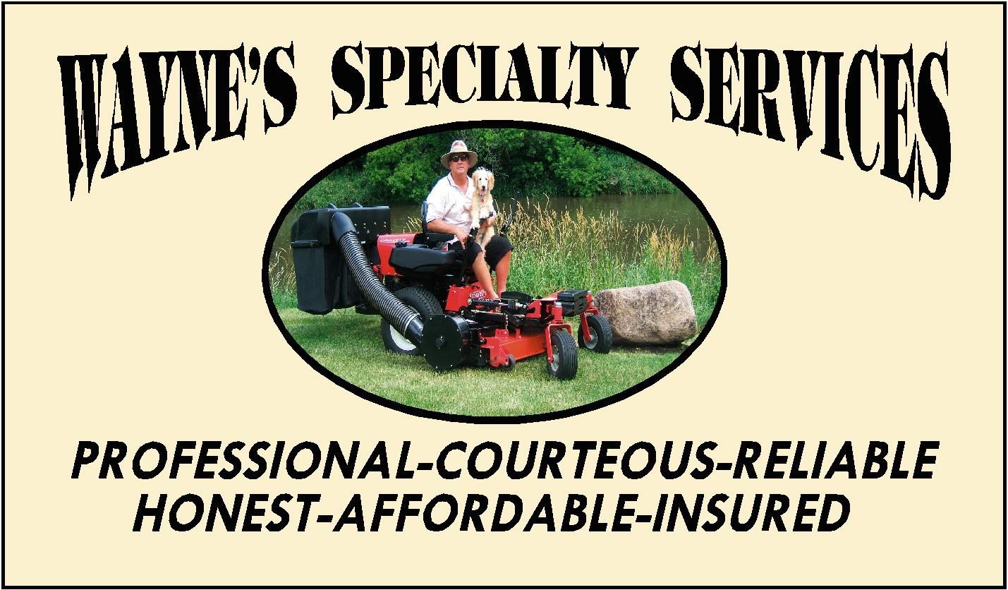 Logo for Wayne's Specialty Services