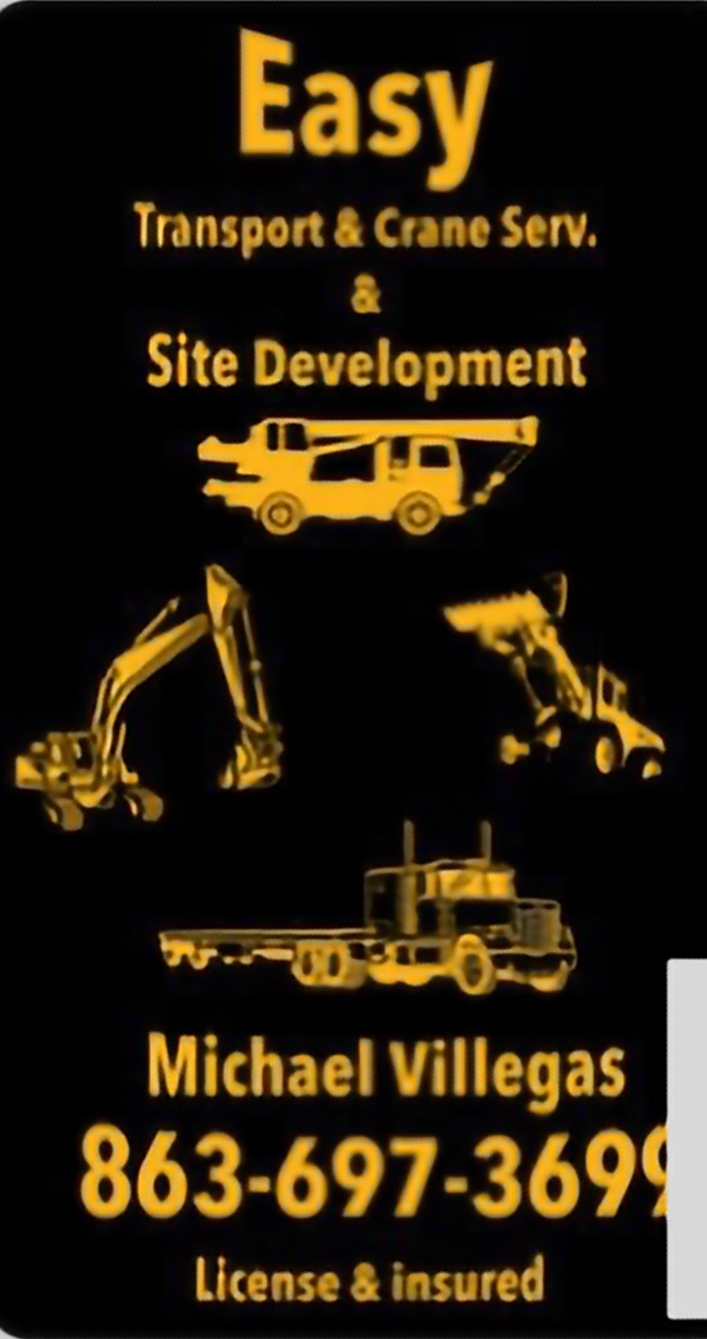 Avatar for Easy transport and crane services 