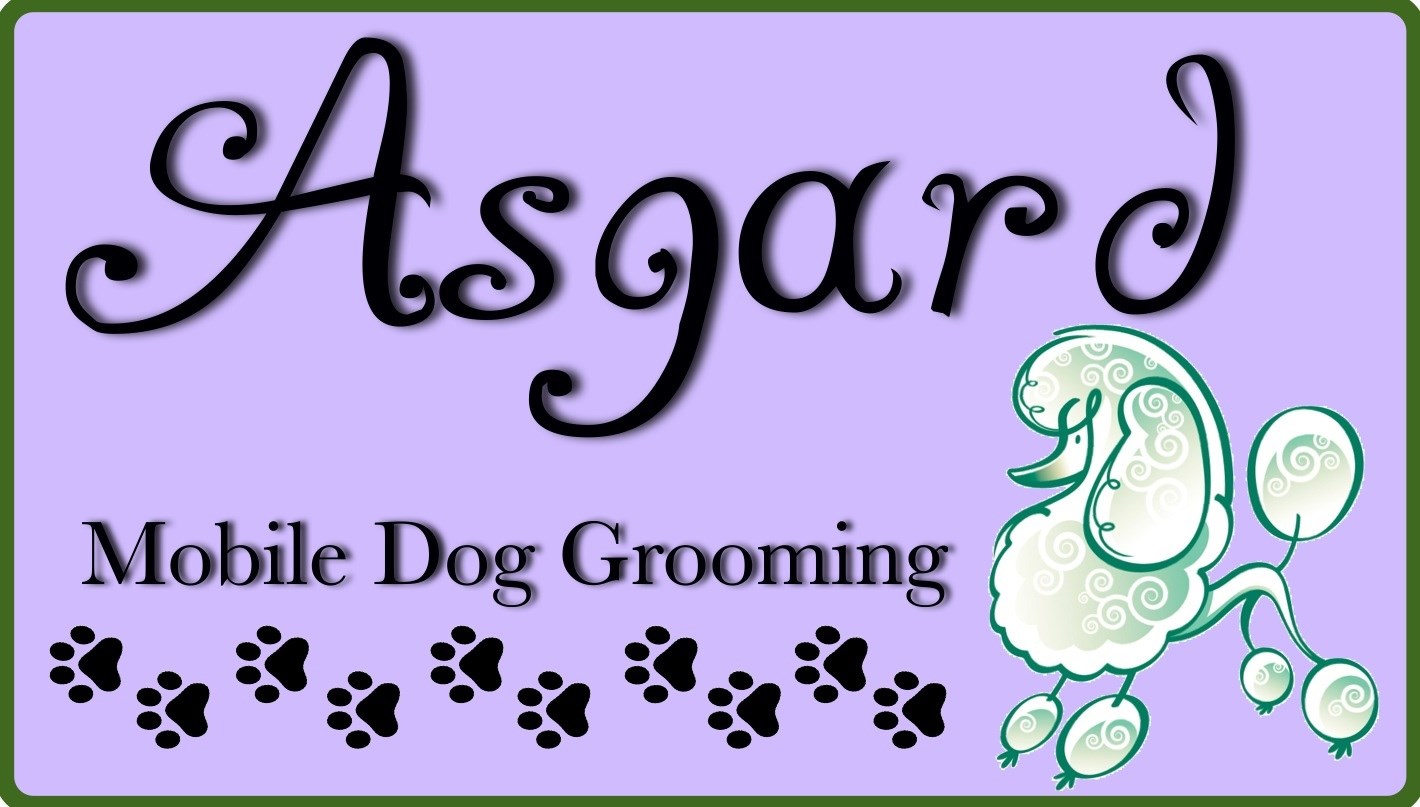 Logo for Asgard Mobile Dog Grooming