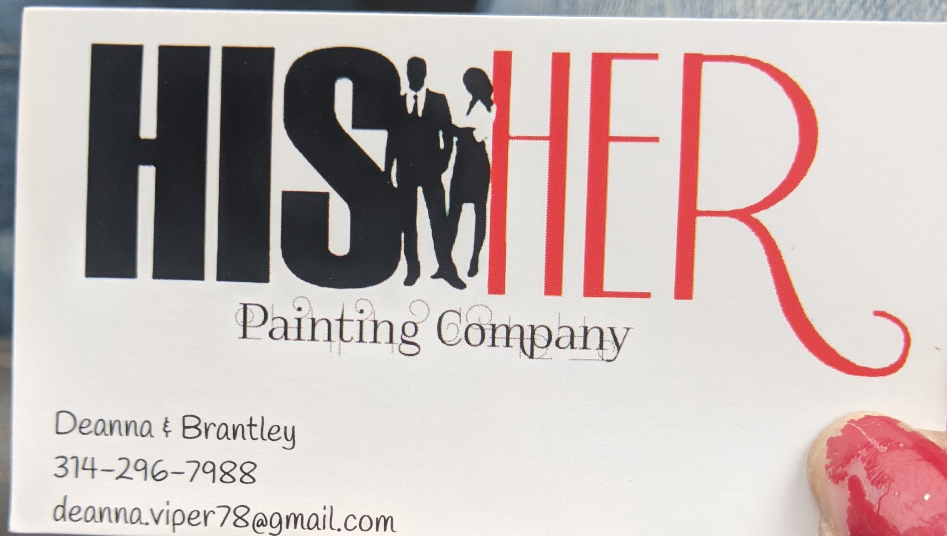 His & Her Painting logo
