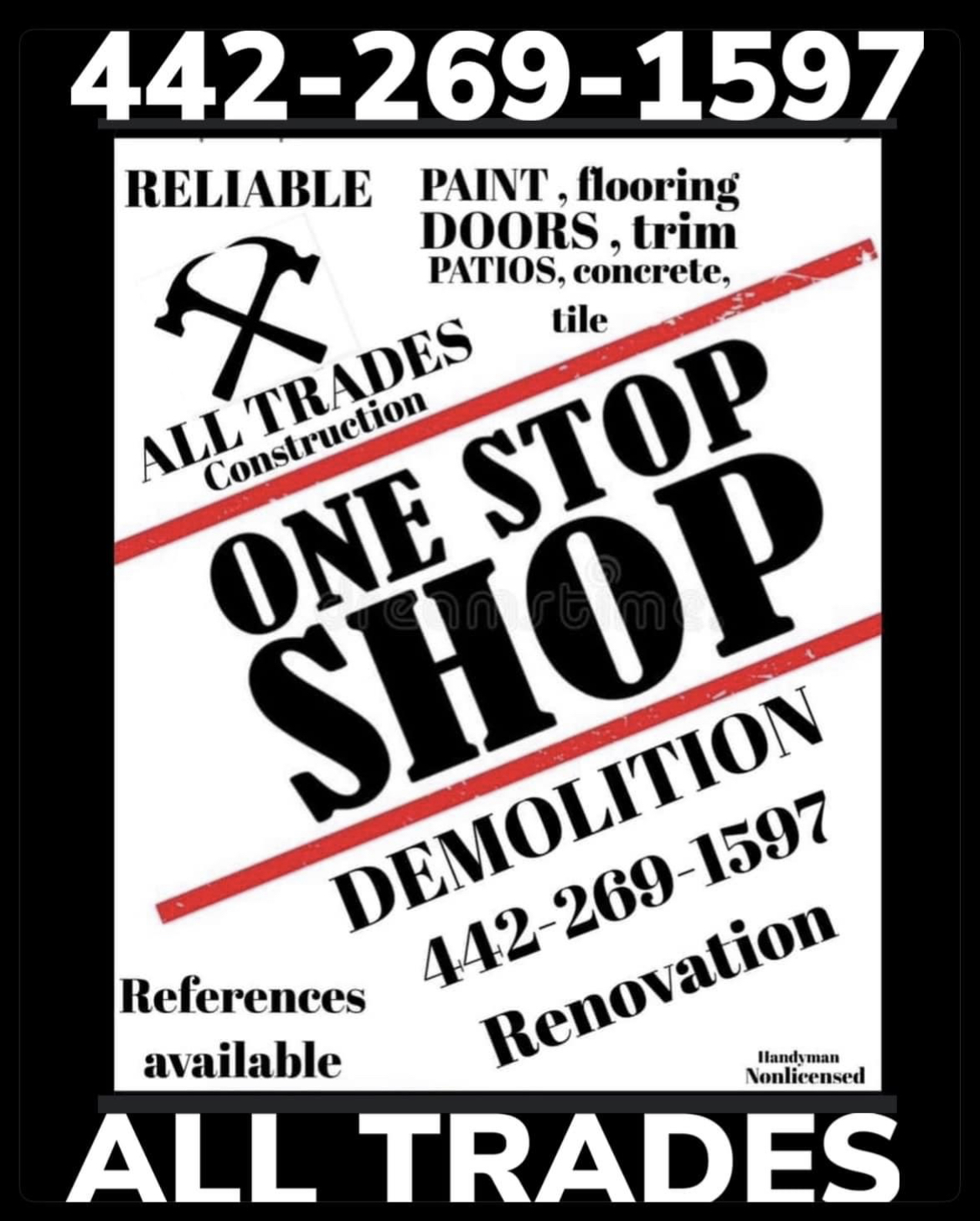 Avatar for ONE STOP SHOP HOME IMPROVEMENT