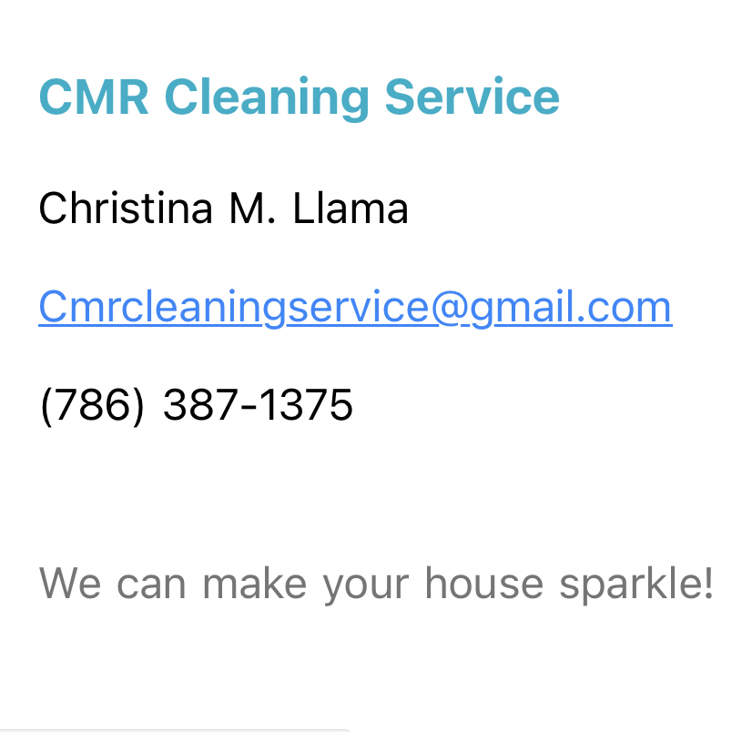 Avatar for CMR Cleaning Service