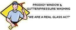 Prodigy Window & Gutter/Pressure Washing logo