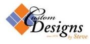 Logo for Custom Designs by Steve