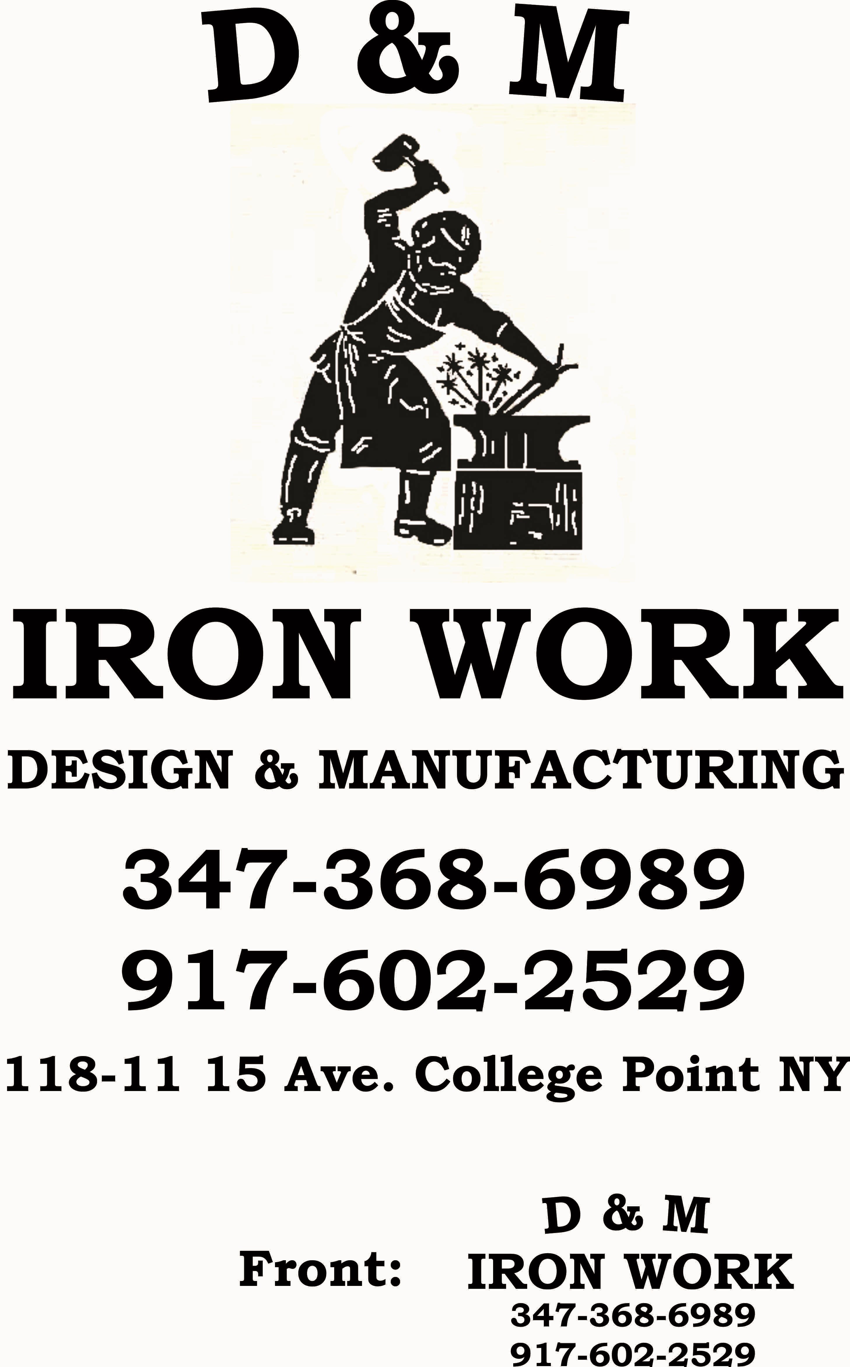 dm Iron Work logo