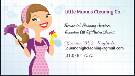 Little Mama's Cleaning Co. logo
