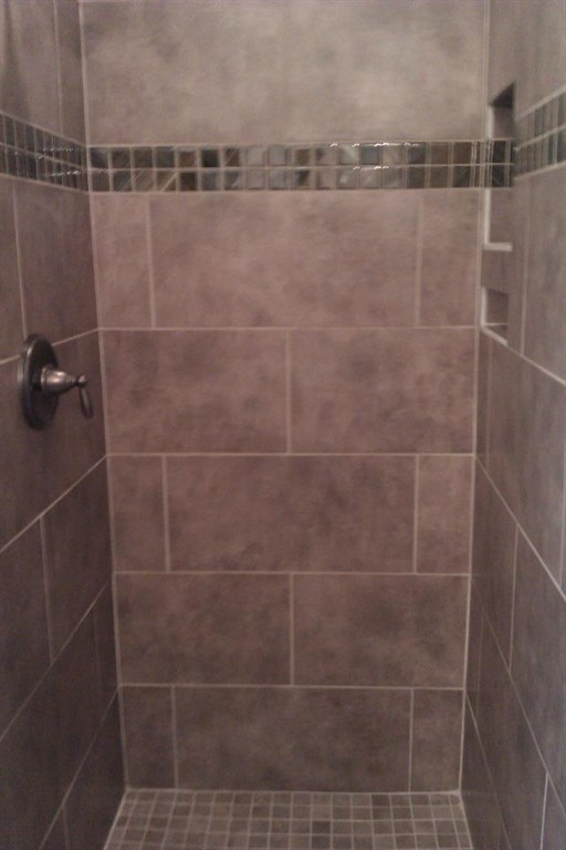 Latest shower install