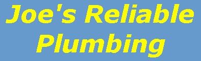 Logo for Joe's Reliable Plumbing
