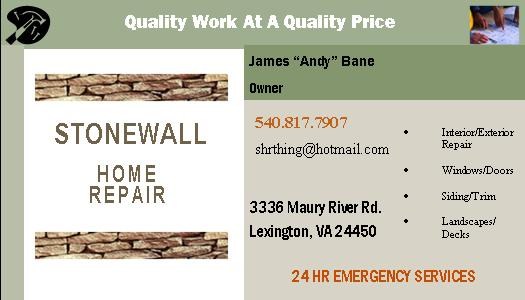 Avatar for Stonewall Home Repair