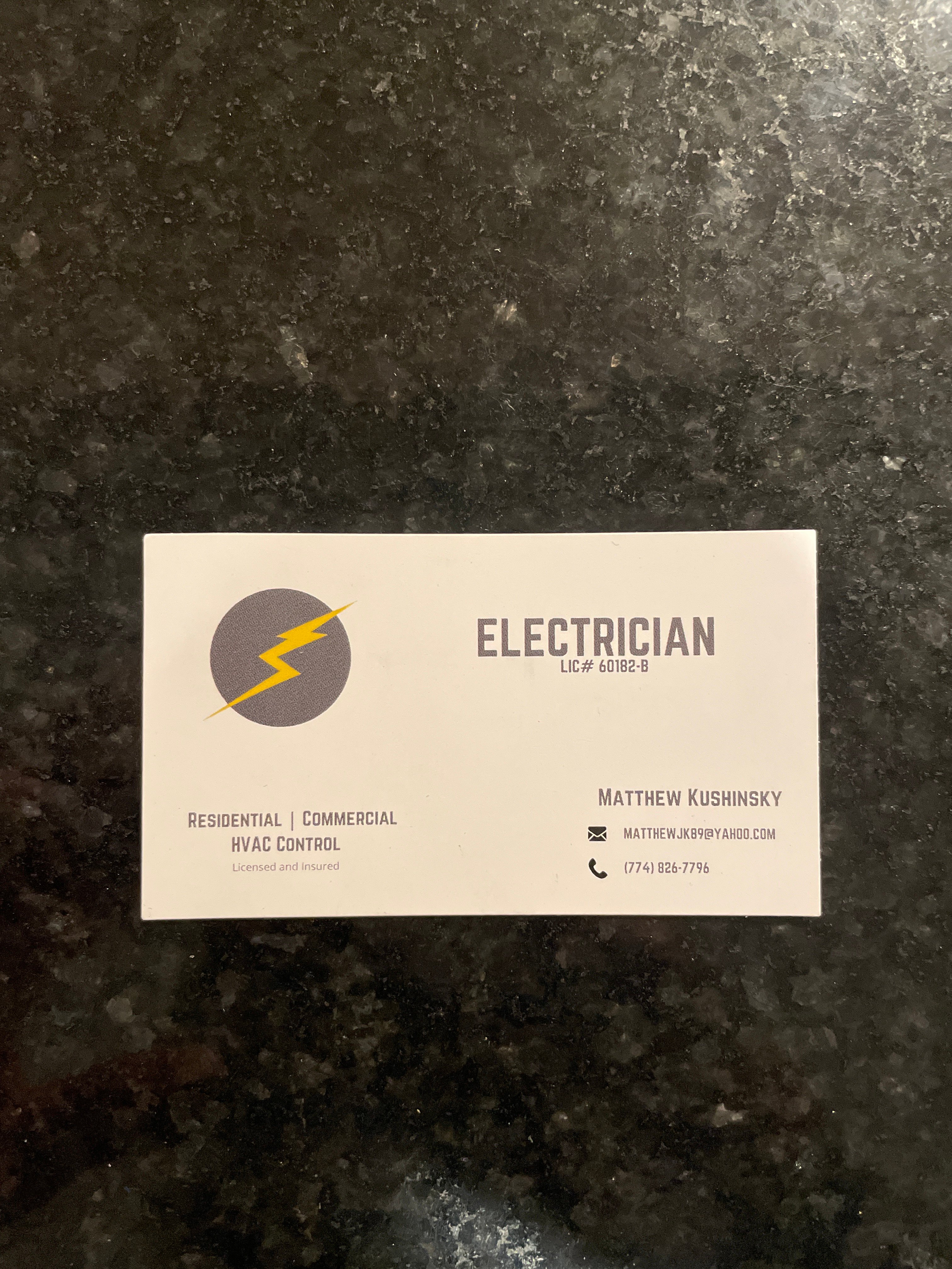 Avatar for Matthew Kushinsky Electrician