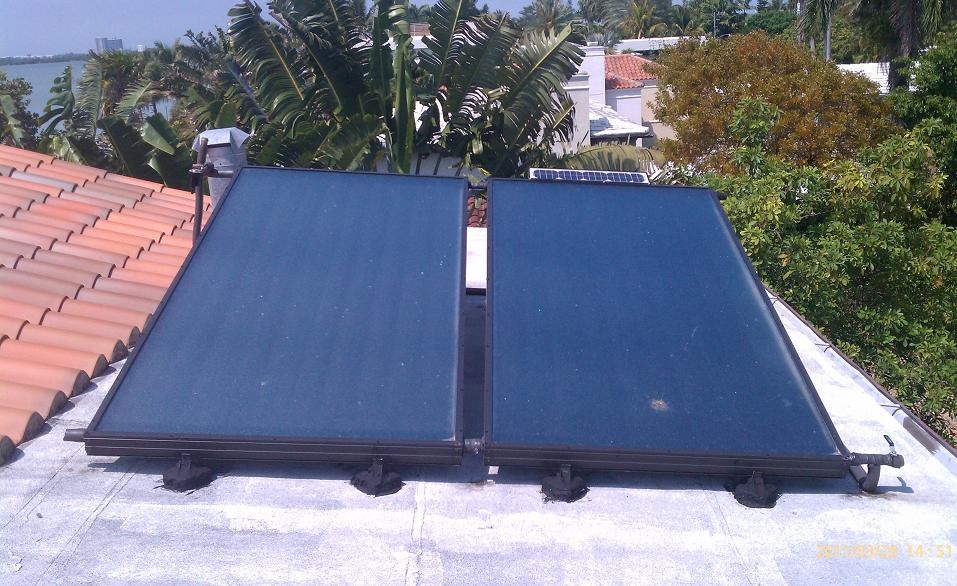 Dual - Solar Hot Water Heater
