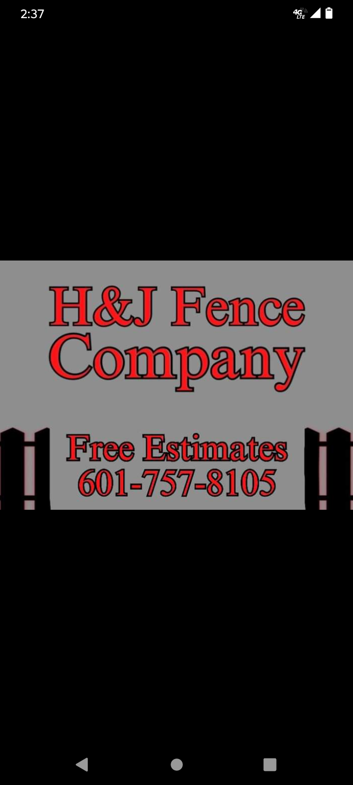 Avatar for H and J fence company