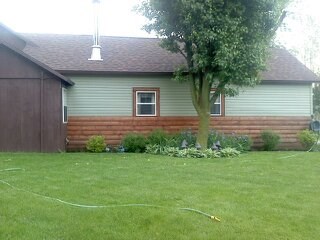 Log Cabin Style Siding