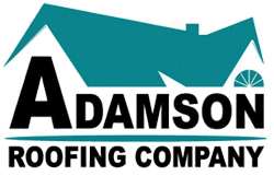 Logo for Adamson Roofing Company