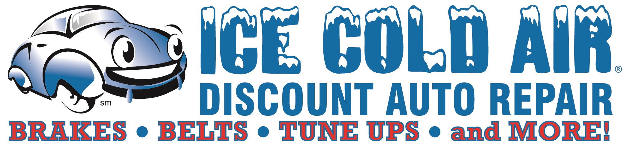 Ice Cold Air Discount Auto Repair logo