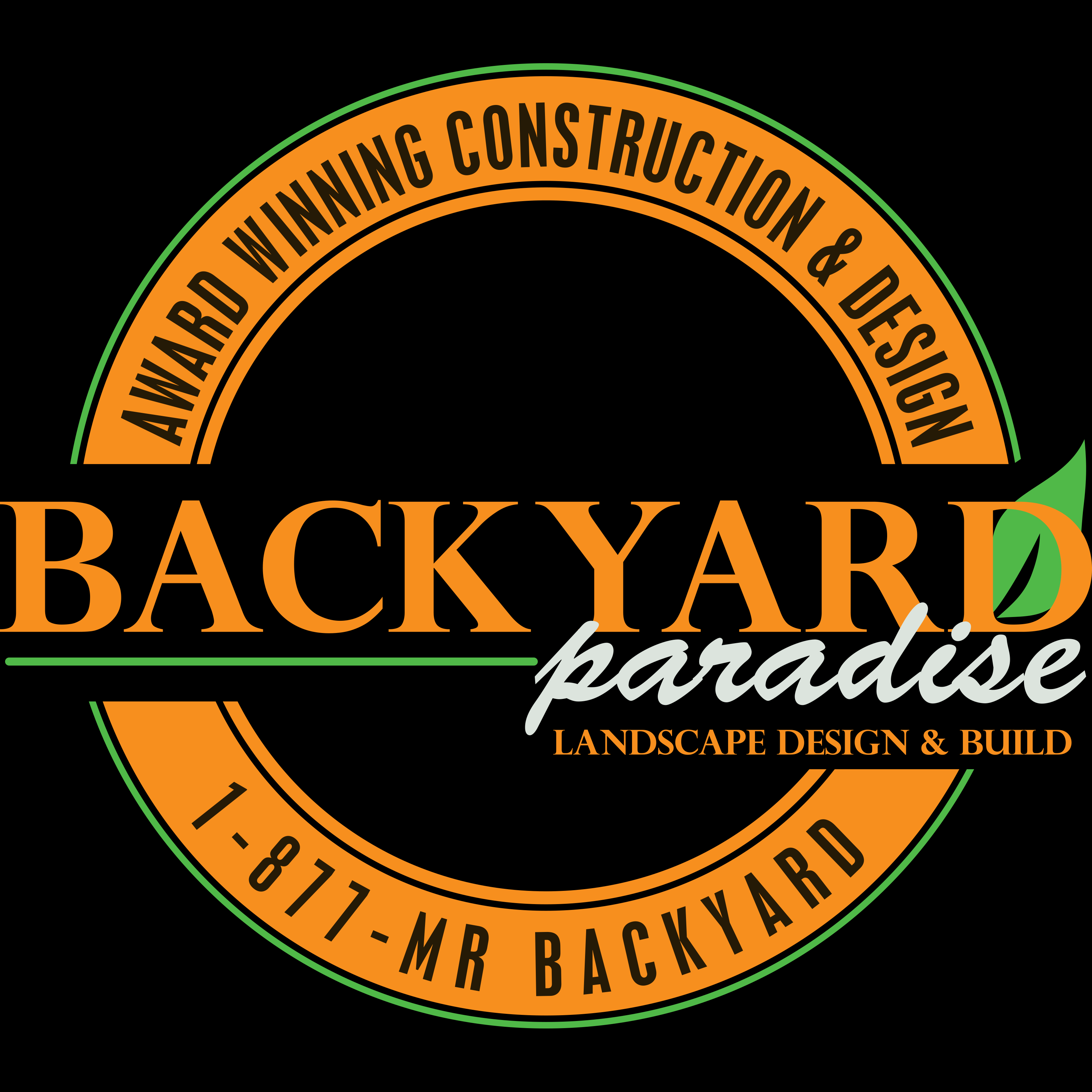 Logo for Backyard Paradise Landscaping LLC