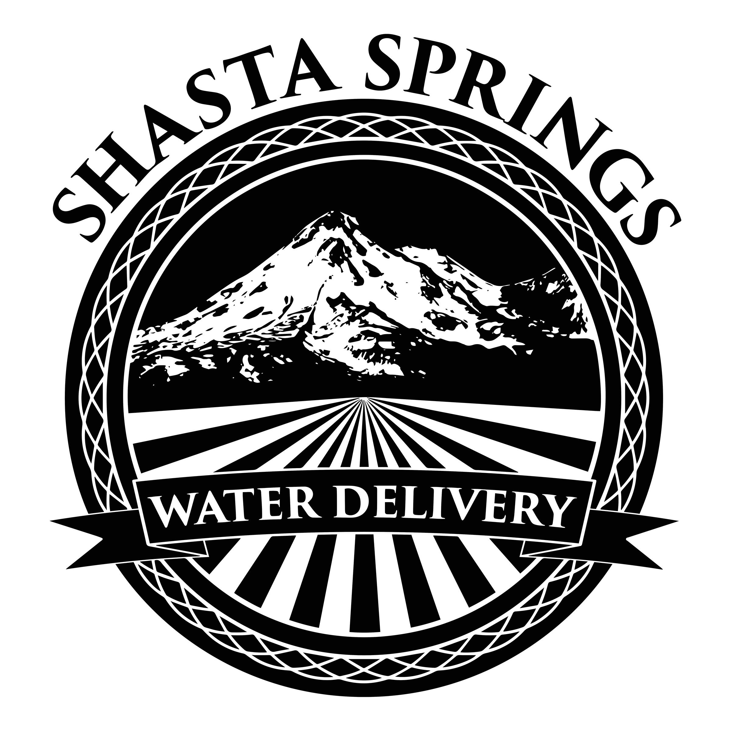 Shasta Springs Water Delivery logo