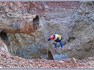Excavating