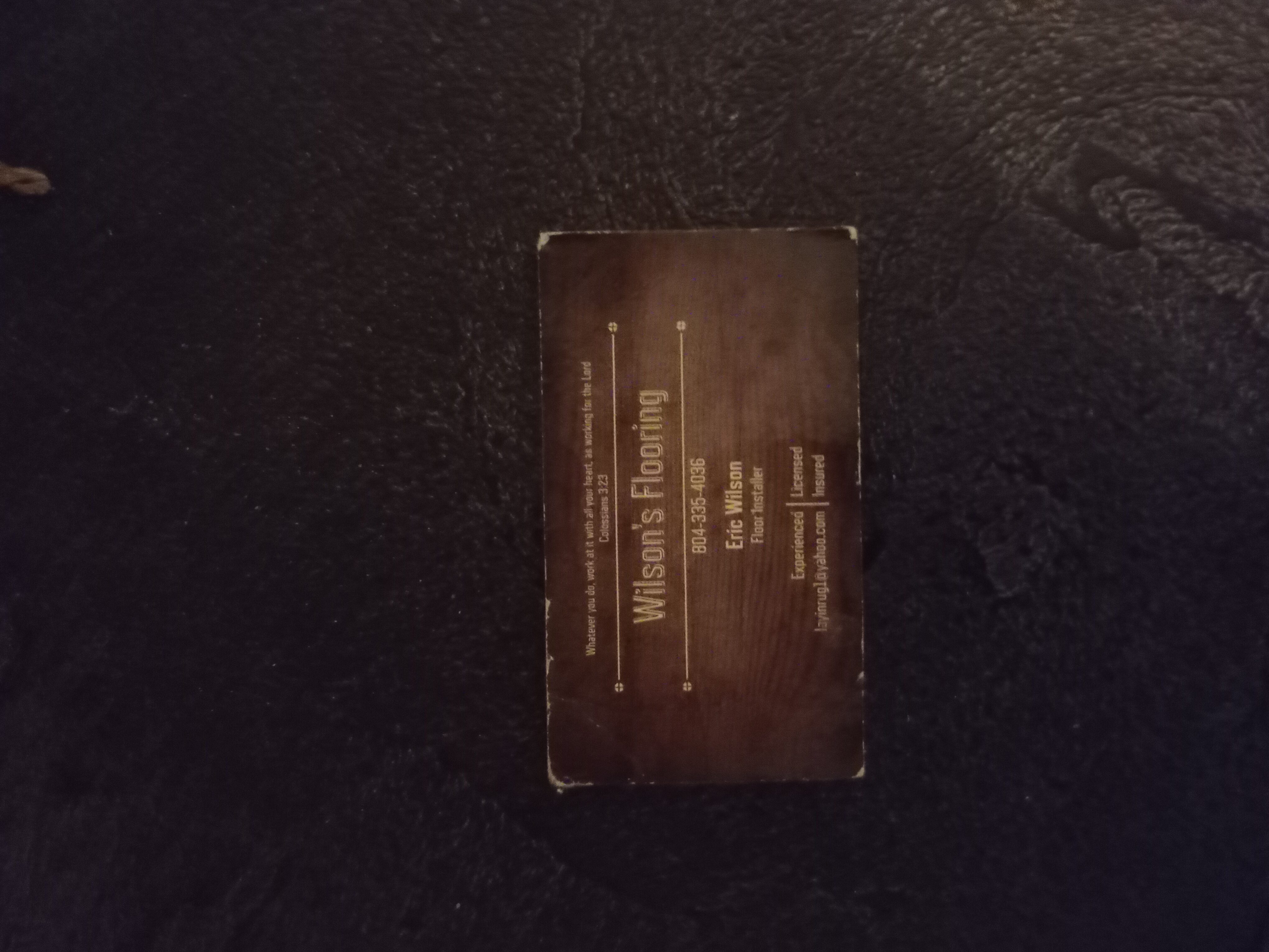 Avatar for Wilson's flooring