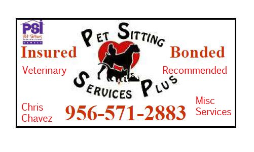 PET SITTING SVC PLUS logo