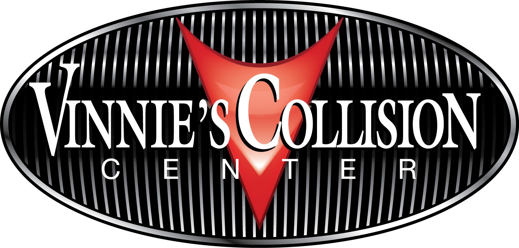 Logo for Vinnie's Customs and Collision Center
