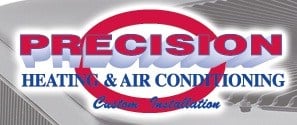 Logo for PRECISION HEATING AND AIR CONDITIONING