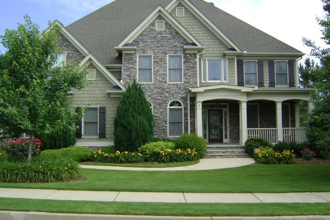 one big lawn