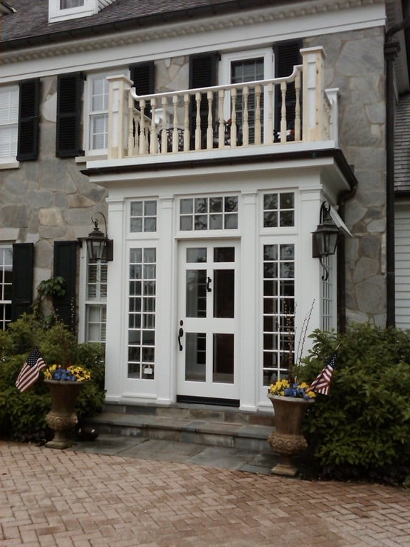 portical and new porch 