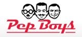 Logo for Pep Boys Manny Moe & Jack