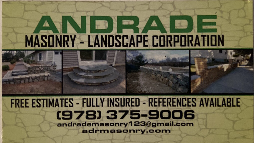 Andrade Masonry Reviews Lowell, MA Angi