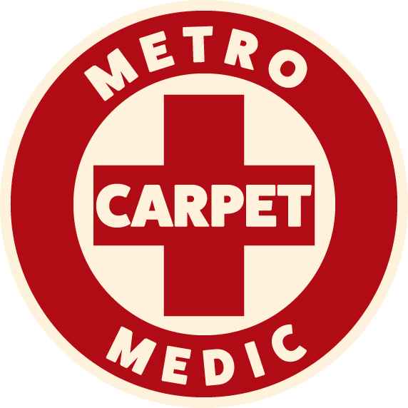 metro carpet medic. logo