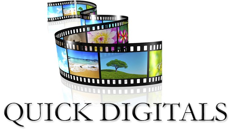 Quick Digitals & Quick VHS to DVD logo