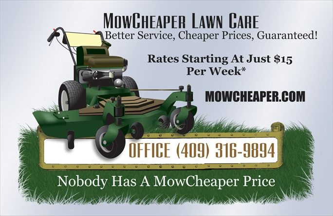 MowCheaper Lawn Care logo