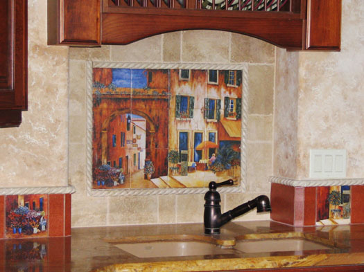 BACK SPLASH - KITCHEN