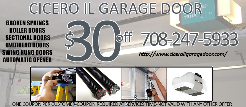 Logo for CICERO IL GARAGE DOOR