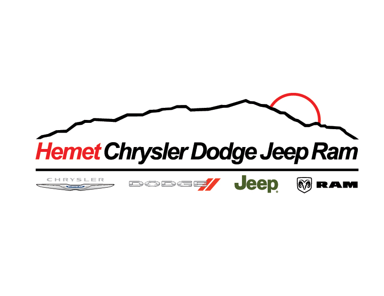 Hemet Chrysler Dodge Jeep  Ram logo