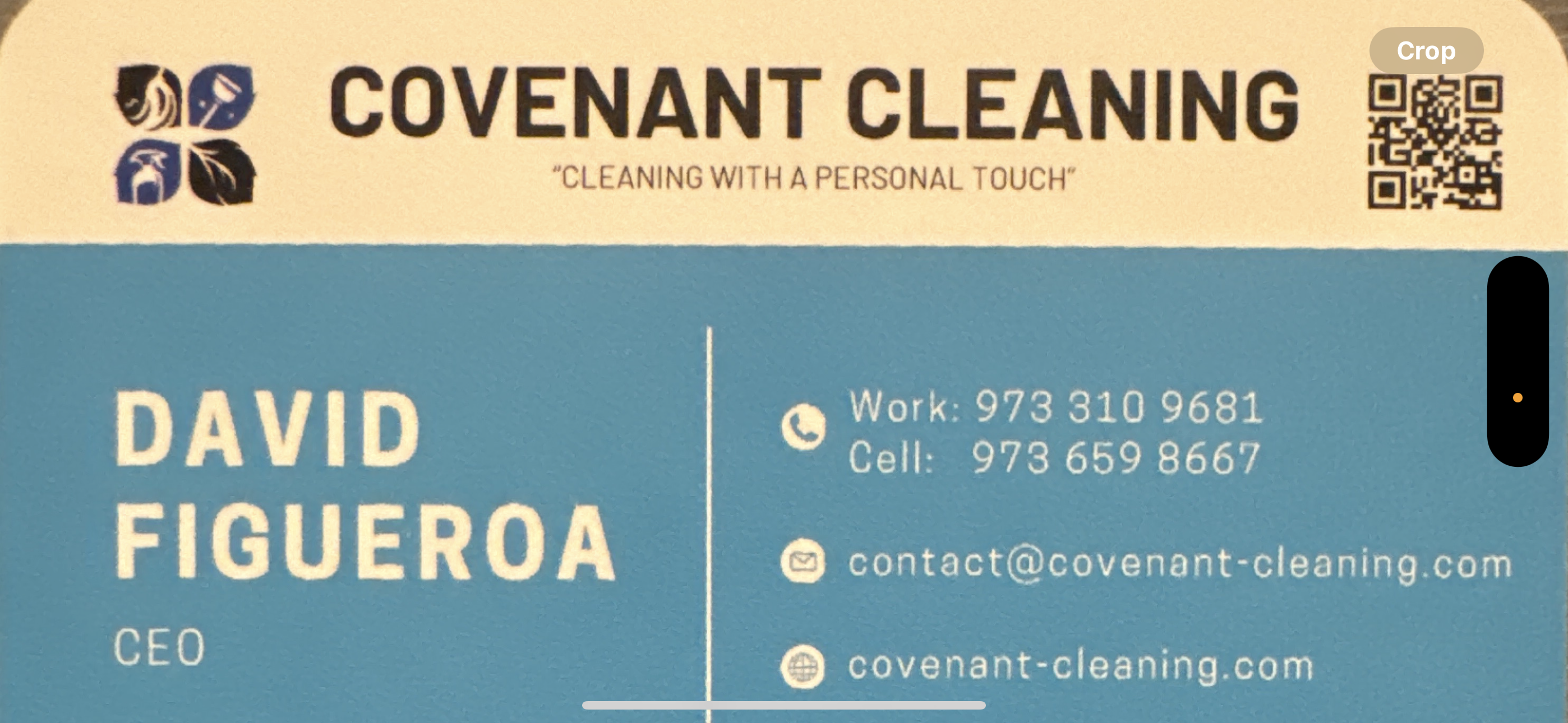 Logo for Covenant Cleaning