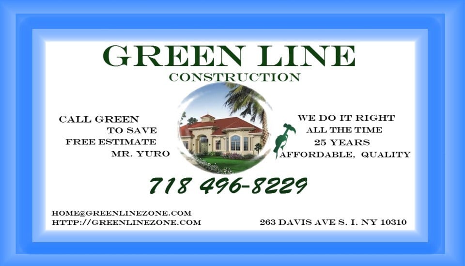 Logo for Green Line Construction Corp