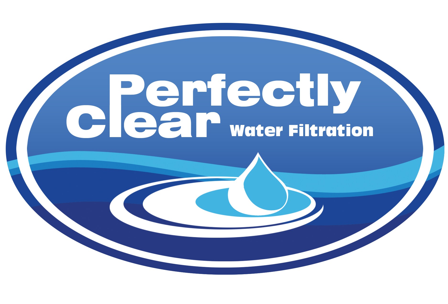 Logo for Perfectly Clear Water Filtration