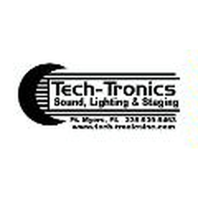 Tech-Tronics Sound Lighting & Staging logo