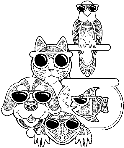 Logo for CRITTER SITTERS