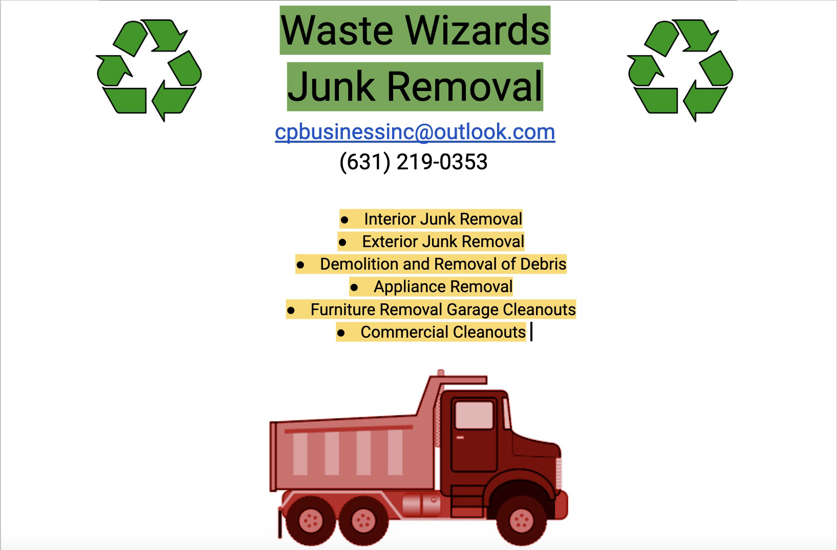 Avatar for Waste Wizards Junk Removal
