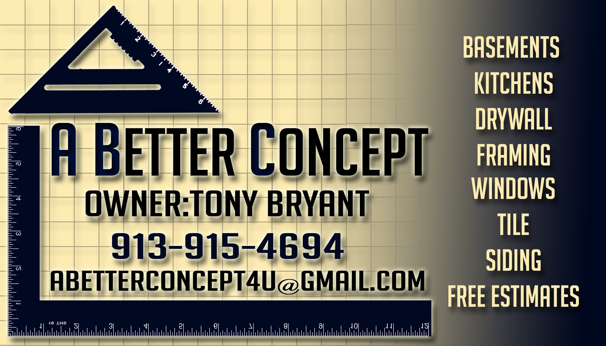 A Better Concept Construction Remodeling Company logo