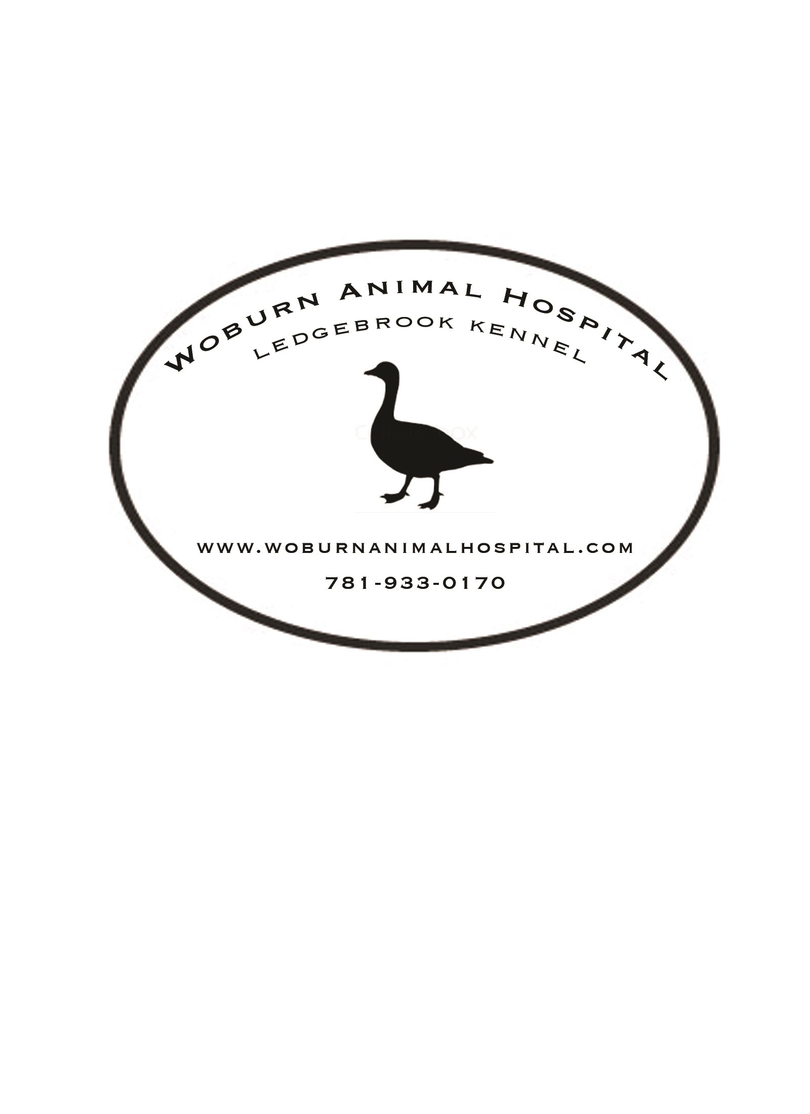 Logo for WOBURN ANIMAL HOSPITAL-LEDGEBROOK KENNEL