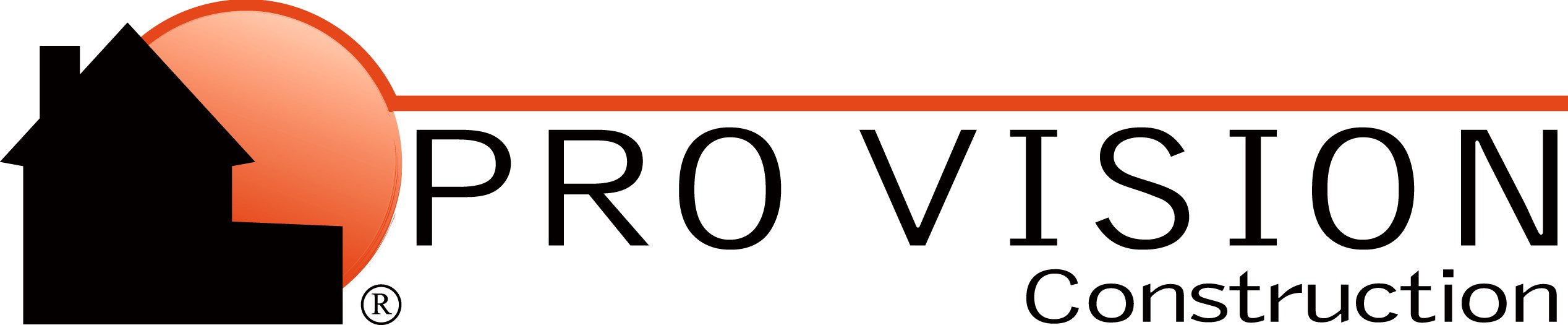 Logo for PRO VISION CONSTRUCTION