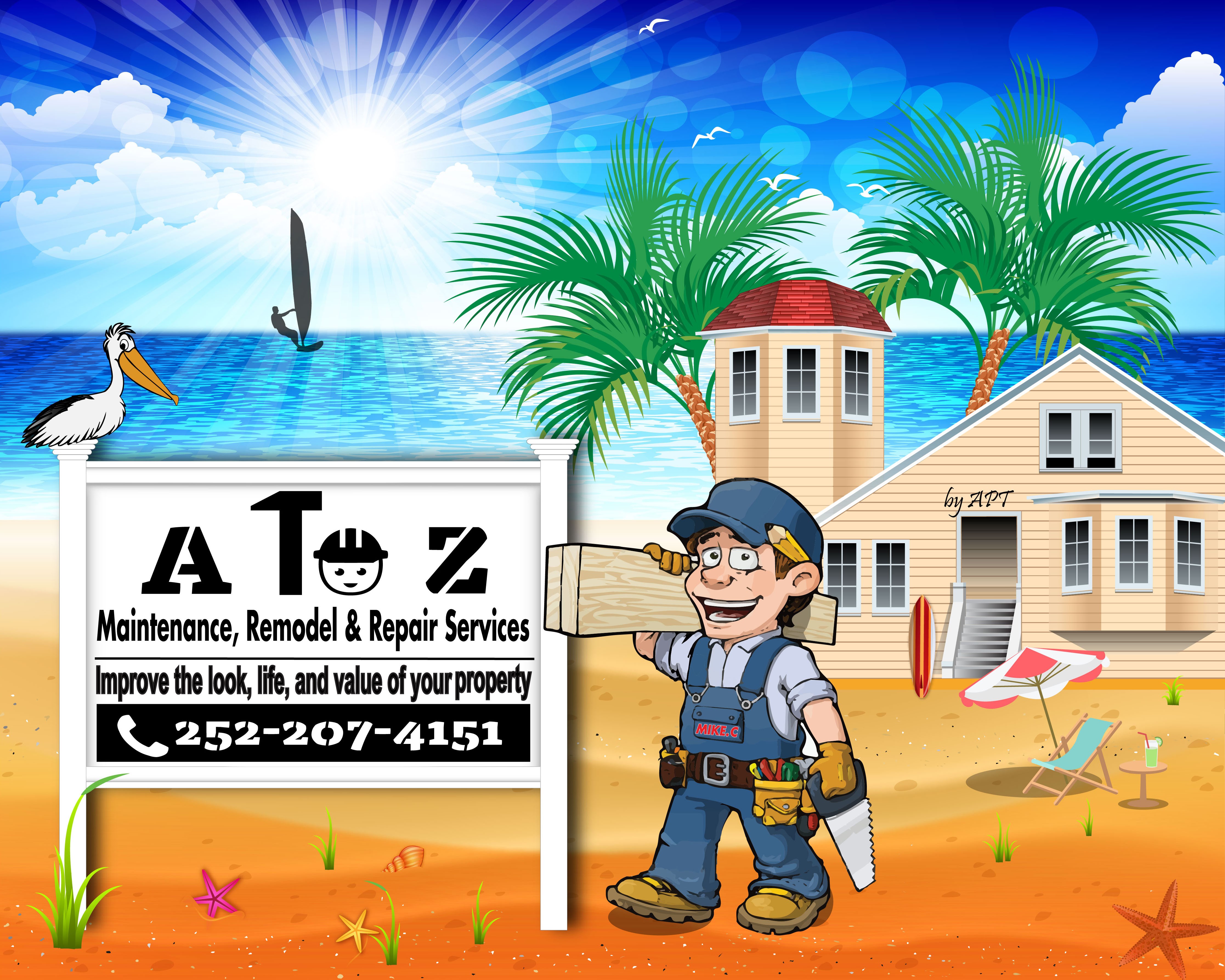 A To Z Maintenance Remodel & Repair Services OBX logo
