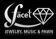 FACET JEWELRY MUSIC & PAWN logo