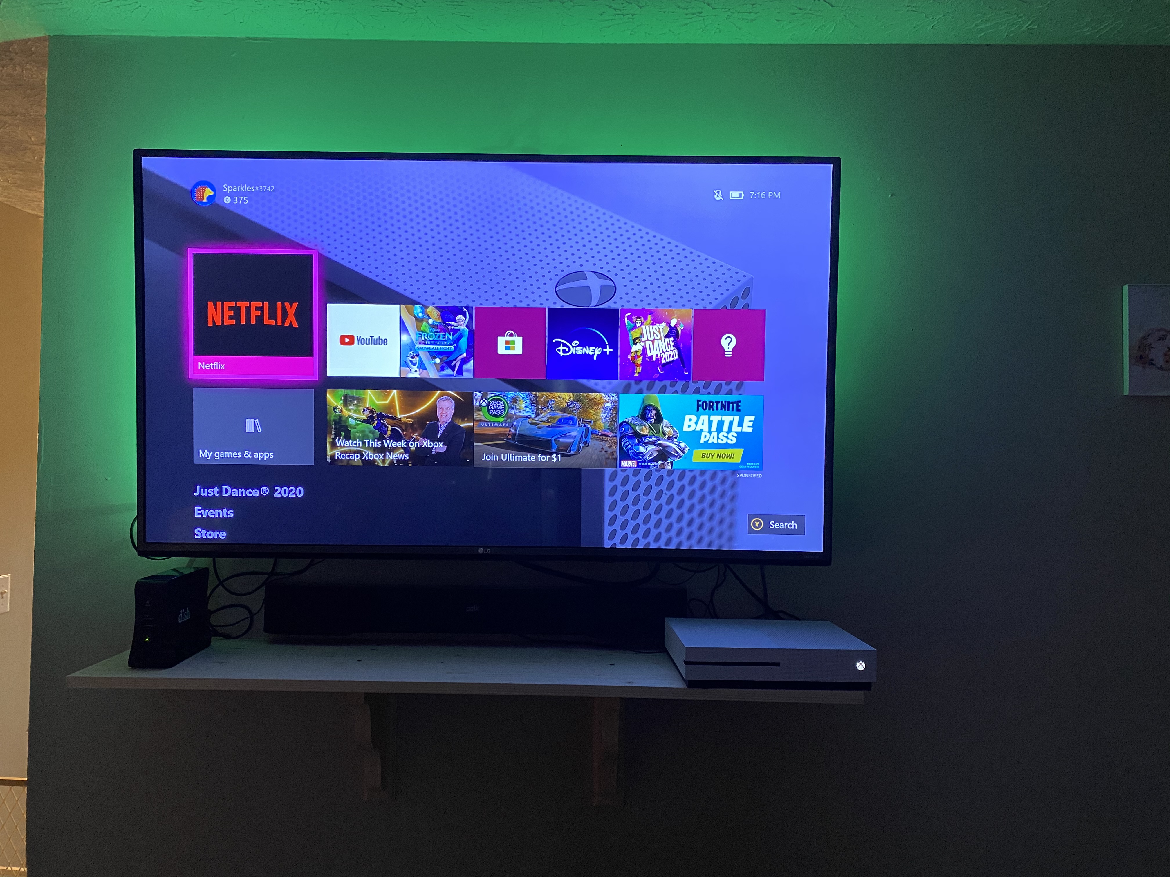 Avatar for Entertainment improvement. 